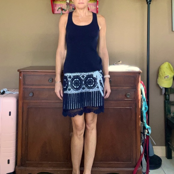 Victoria’s Secret racerback cotton and crochet dress from Moda Int. - Picture 2 of 6